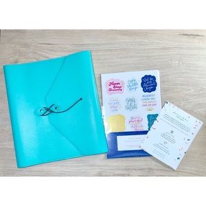 PlumPaper Planner Folio 7x9 | Stickers Included